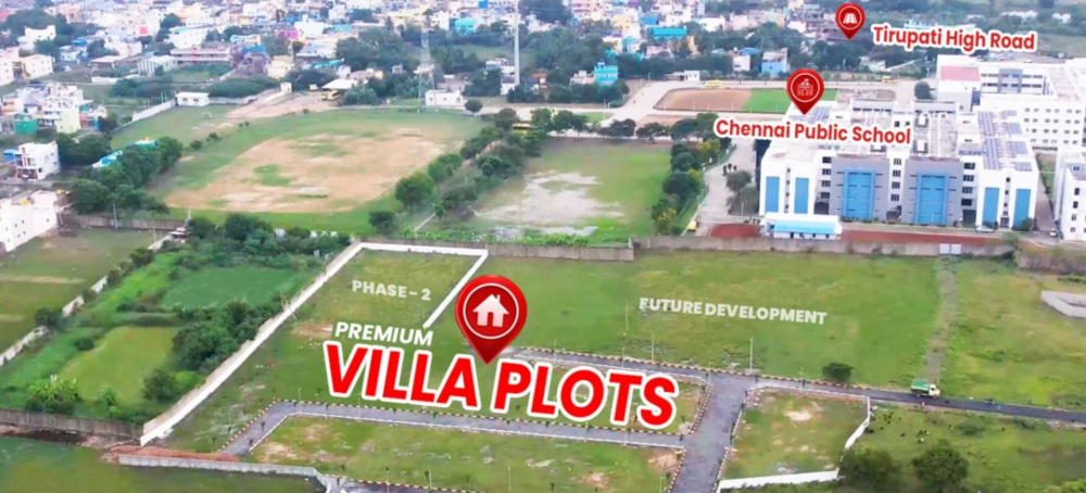 Step Stones Srinivasa Plams Residential Plots For Sale In Chennai