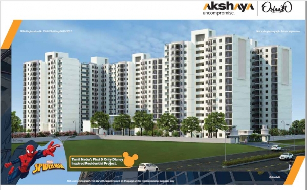 Akshaya Orlando Kelambakkam: Price list, Reviews, Floor Plans